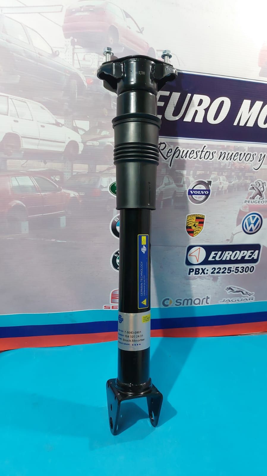 AMORTIGUADOR TRASERO PARA MERCEDES BENZ (4 ML-CLAS) 1643202431 1 AMORTIGUADOR
TRASERO PARA MERCEDES BENZ (4 ML-CLAS) 1643202431