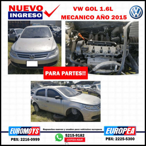 VOLKSWAGEN GOL 1.6 2015