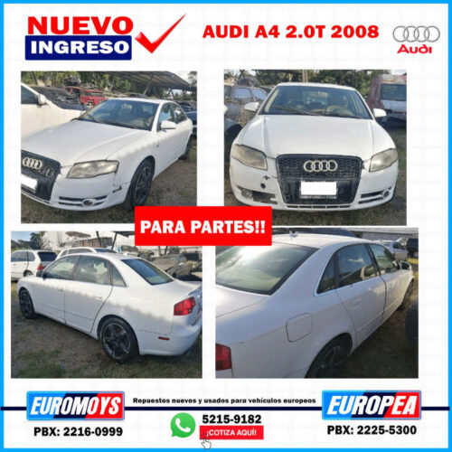 AUDI A4 2008 PARA PARTES