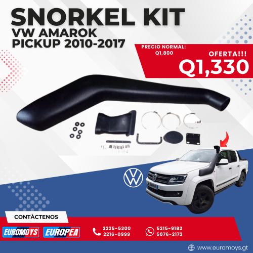 SNORKEL KIT PARA VOLKSWAGEN AMAROK PICKUP 2010-2017