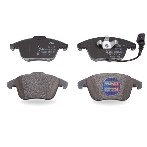 PASTILLA DE FRENO DELANTERO  PARA VOLKSWAGEN  TIGUAN  2008-2011, VOLKSWAGEN  PASSAT B7 2011-2015, AUDI  Q3 2011-2015 (5N0698151B)