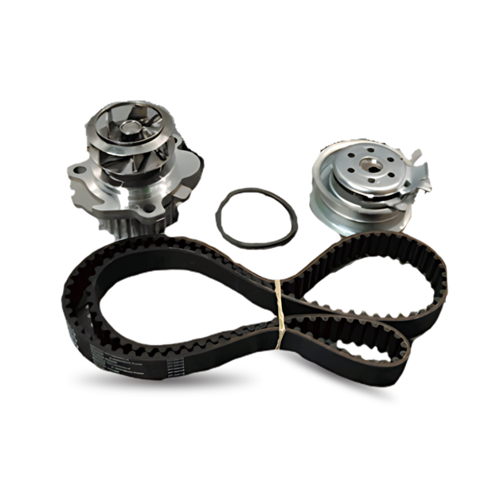 KIT FAJA DE TIEMPO(TENSOR,BOMBA AGUA) PARA VOLKSWAGEN A4 GOLF JETTA 1999-2004 (038198119ABA) 1 KIT FAJA DE TIEMPO(TENSOR,BOMBA AGUA) PARA VOLKSWAGEN A4 GOLF JETTA 1999-2004 (038198119ABA)