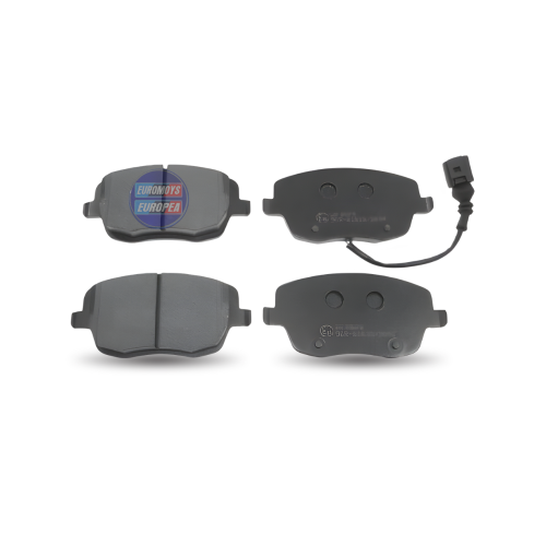 PASTILLA DE FRENO DELANTERO CON SENSOR PARA VOLKSWAGEN POLO IV  2001-2012, SEAT  CORDOBA II 2002-2009 (6Q0698151C)