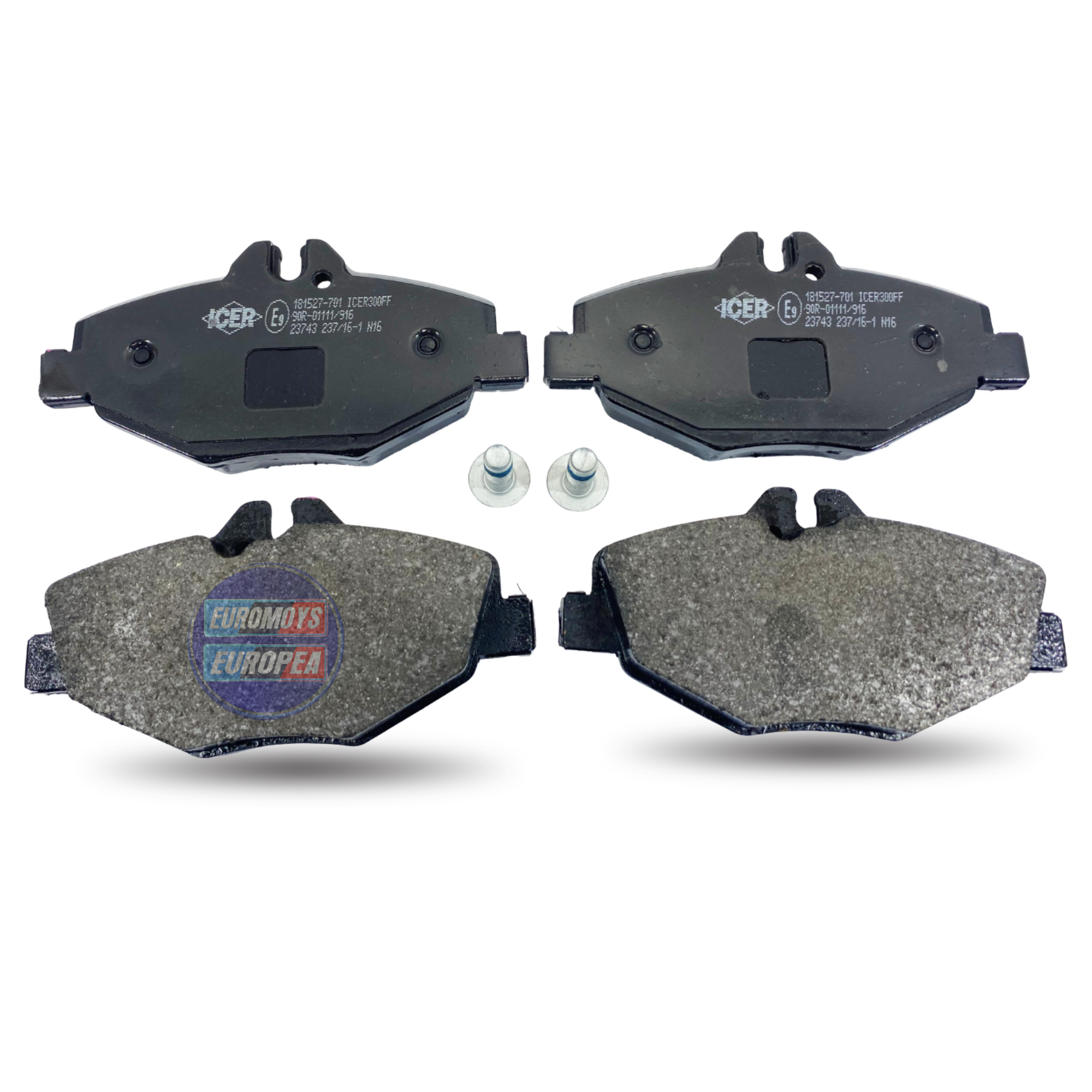 PASTILLA DE FRENO DELANTERO PARA MERCEDES BENZ W211 2002-2009 (0034206520) 1 PASTILLA DE FRENO DELANTERO PARA MERCEDES BENZ W211 2002-2009 (0034206520)