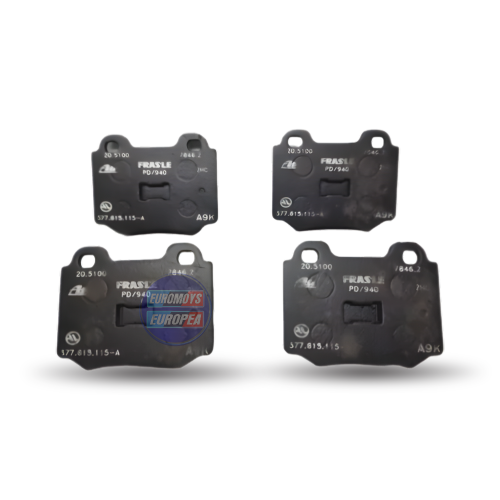 PASTILLA DE FRENO DELANTERO PARA VOLKSWAGEN GOL G2 1993-1997 (377698151A)
